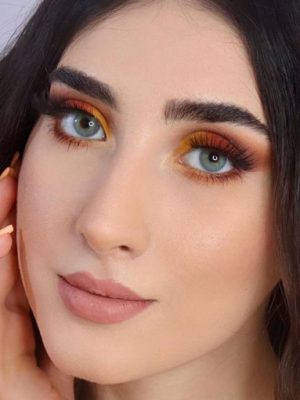 خرید لنز آبی تیره Lazord