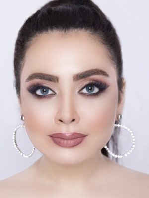 خرید لنز آبی تیره Pearl