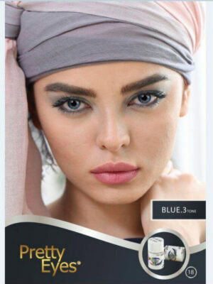 خرید لنز آبی تیره Blue tone 3