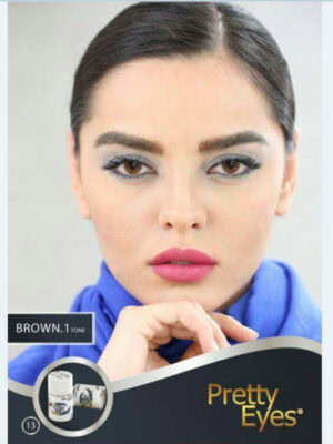 خرید لنز عسلی روشن Brown tone 1