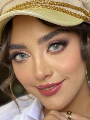 خرید لنز آبی روشن Deniz Blue