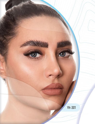 خرید لنز آبی تیره YH301