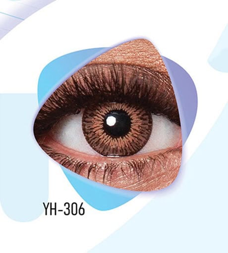 خرید لنز عسلی روشن YH306