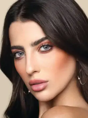 خرید لنز آبی تیره Natural blue