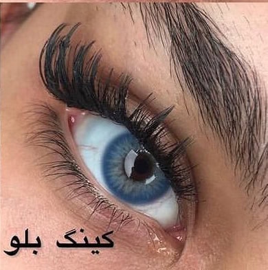 لنز آبی تیره King Blue - Image 2