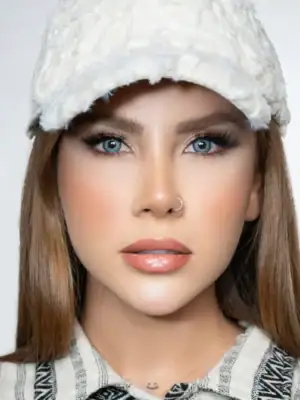 خرید لنز آبی تیره Rita Dark Blue