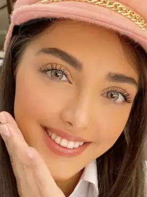 خرید لنز عسلی روشن Hazel Gray