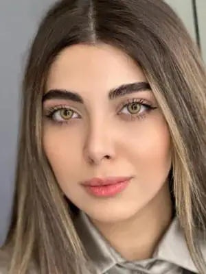 خرید لنز عسلی روشن Virginia