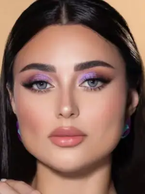 خرید لنز دهب نچرال بلو