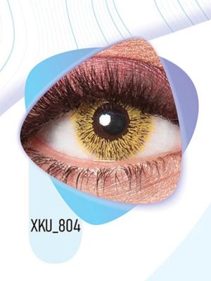 خرید لنز عسلی روشن XKU804