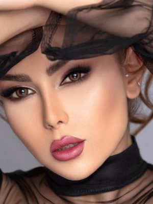 خرید لنز عسلی تیره G0824