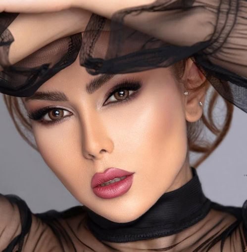 خرید لنز عسلی تیره G0824