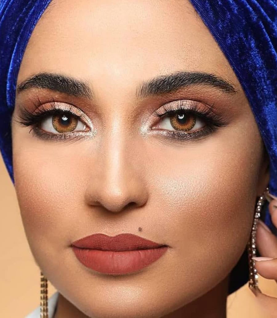 خرید لنز عسلی تیره Honey