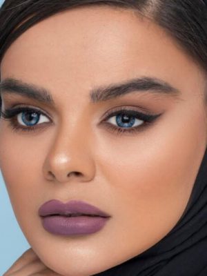 خرید لنز آبی تیره Blue Tone3