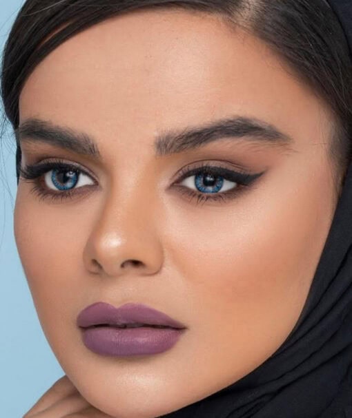 خرید لنز آبی تیره Blue Tone3