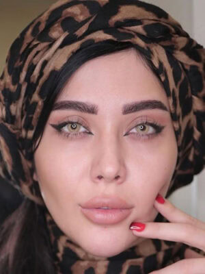خرید لنز عسلی روشن Gold Eye