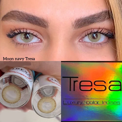 لنز سبز روشن Moon Navy - Image 2