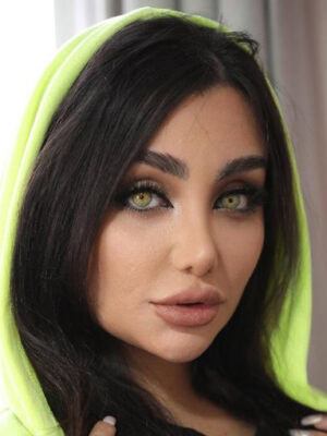 خرید لنز سبز روشن Handmade Gray Green