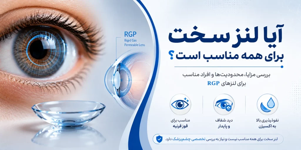 آیا لنز سخت برای همه مناسب است؟